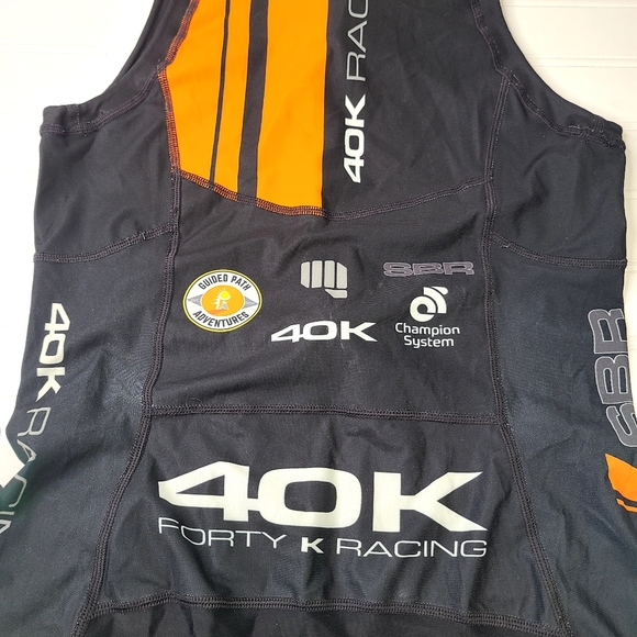 Champion System Men's Cycling Bib Shorts Summer Spandex Polyester Bib - Picture 5 of 11